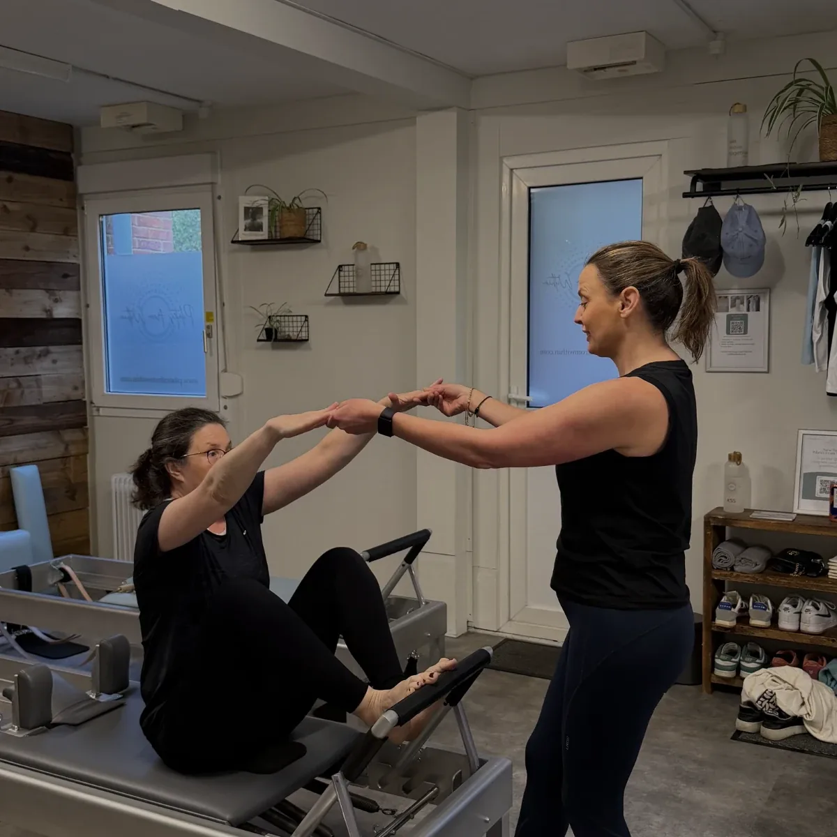 Private studio-equipment Pilates session in Haslemere