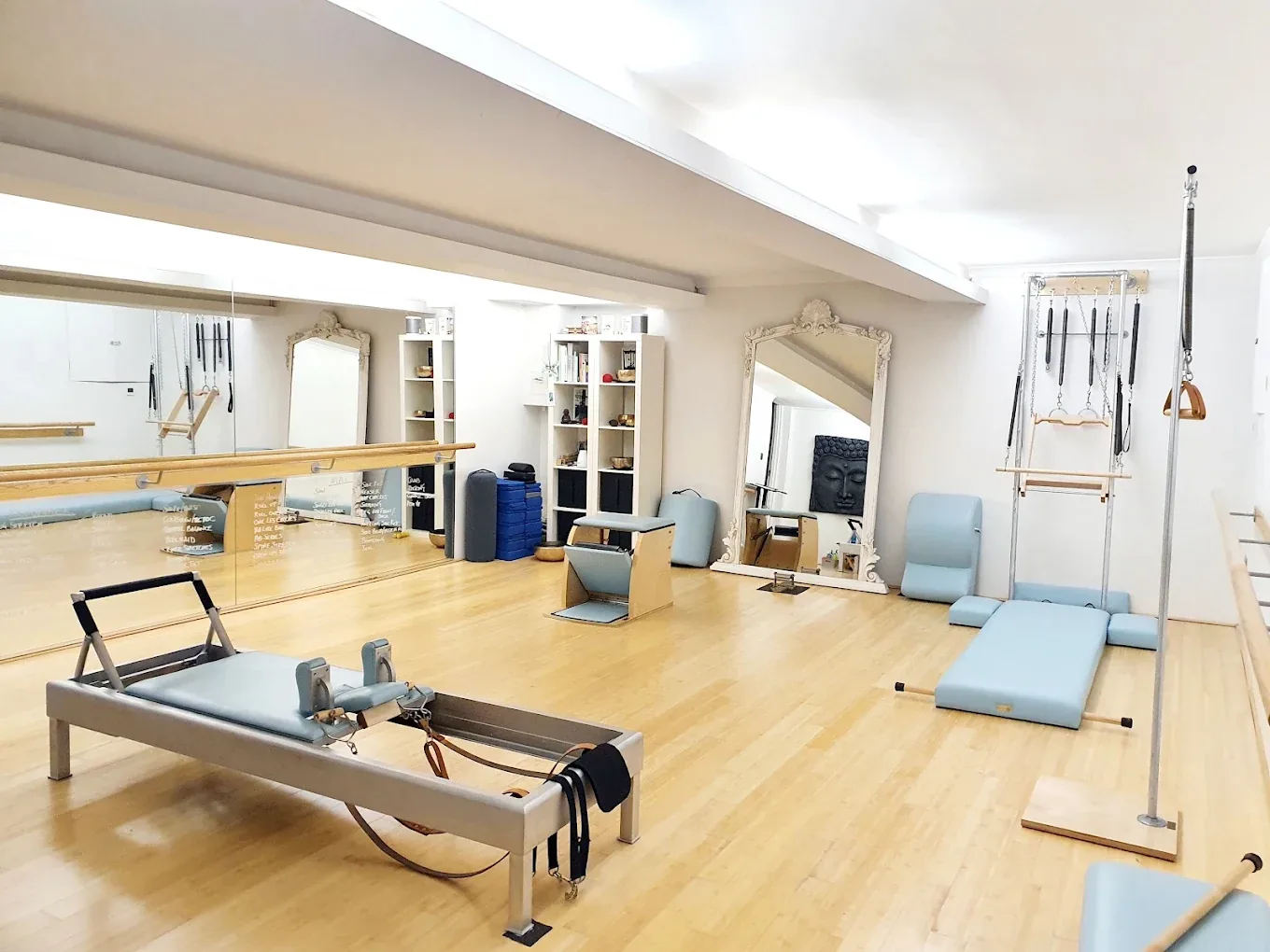 Natural light in the Pilates From Within studio, Haslemere